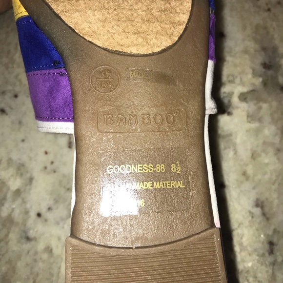 Multi-Colored Slip-Ons (Never worn) - Picture 3 of 3